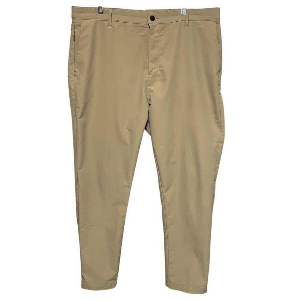 Banana Republic Motion Tech Slim-Fit Hybrid Pant Tan Men’s Size 40x30